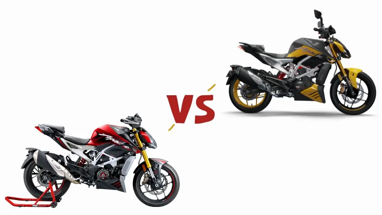 New TVS Apache RTR 310 (2025) vs Old Apache RTR 310 (2024)